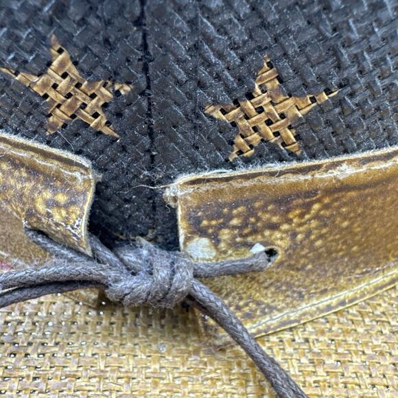 American Flag Cowboy Hat for Men or Women ~ Western Paper Straw ~ Vamuss - Picture 9 of 16